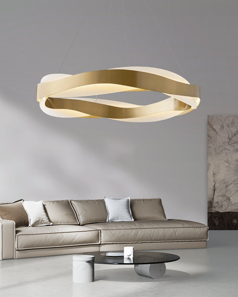 Olverai Wave Circular LED Chandelier