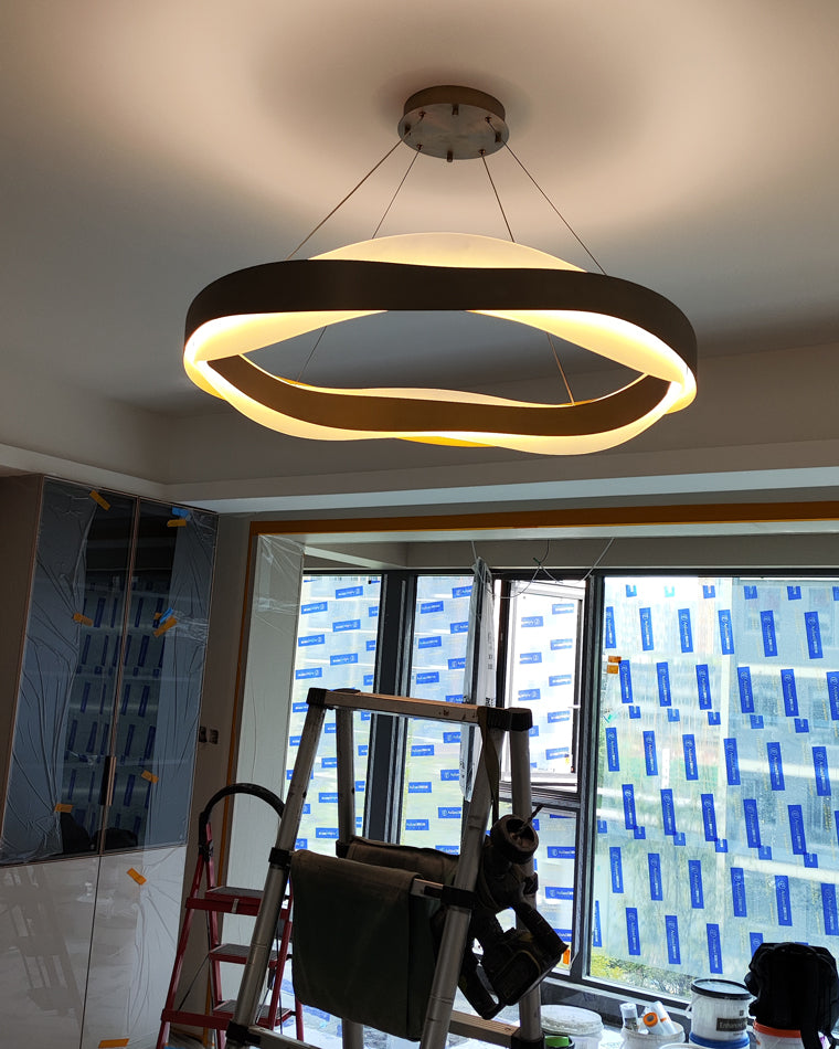 Olverai Wave Circular LED Chandelier