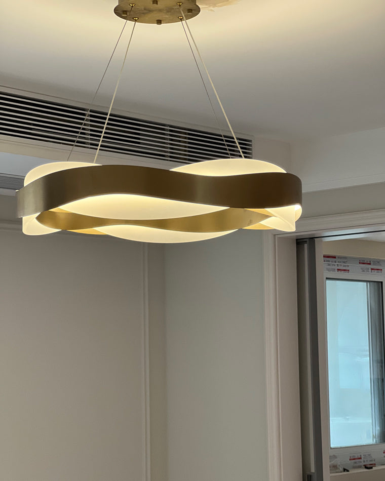 Olverai Wave Circular LED Chandelier