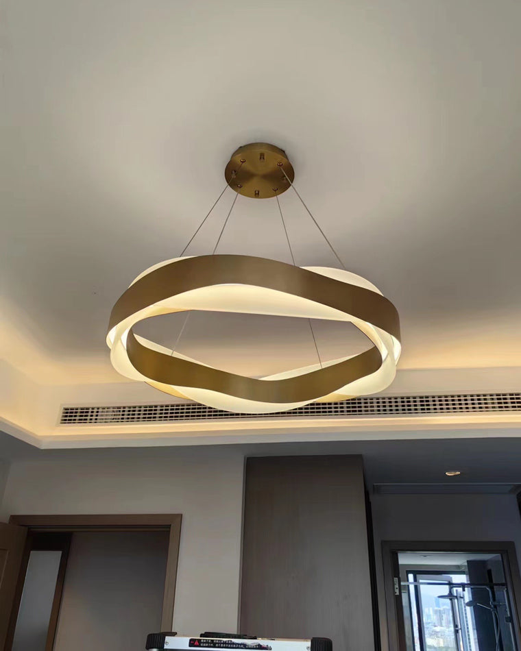 Olverai Wave Circular LED Chandelier