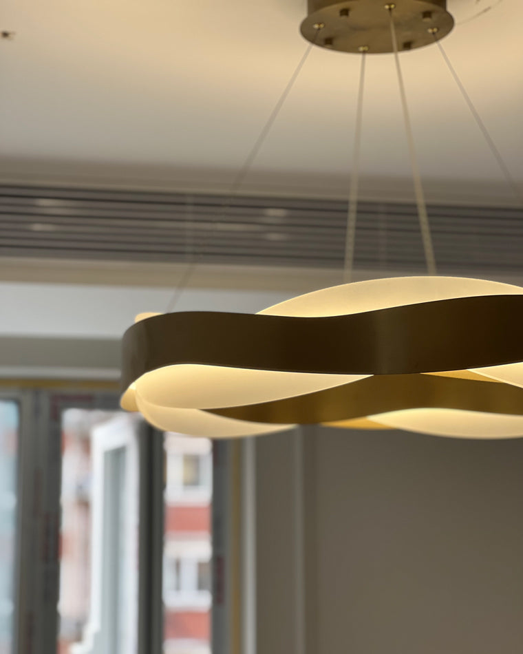 Olverai Wave Circular LED Chandelier