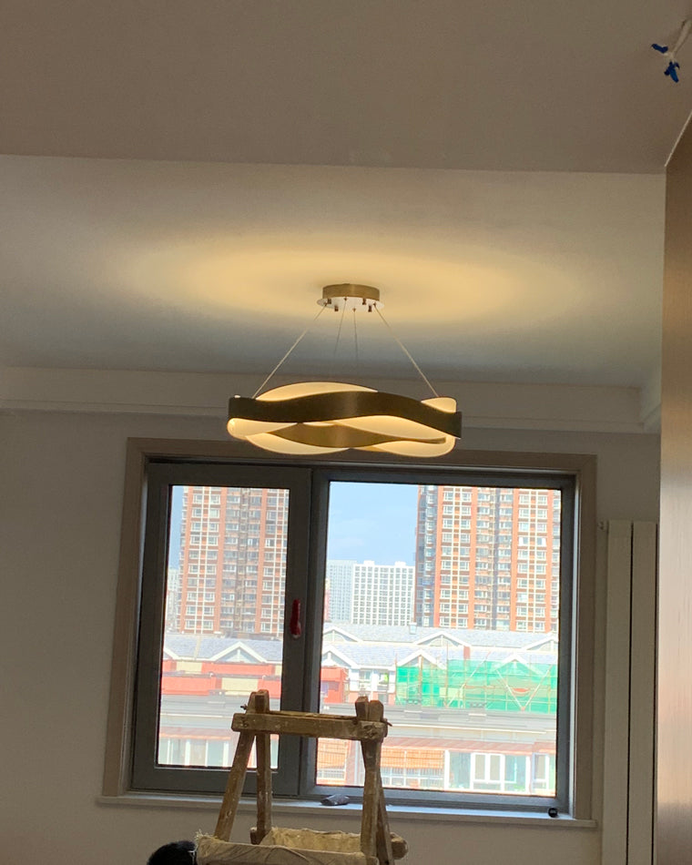 Olverai Wave Circular LED Chandelier