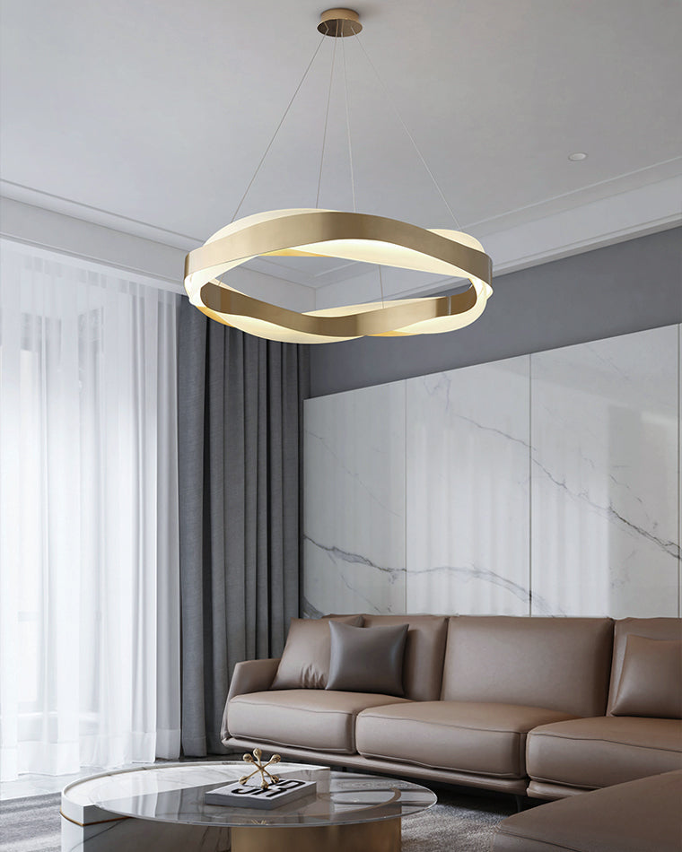 Olverai Wave Circular LED Chandelier
