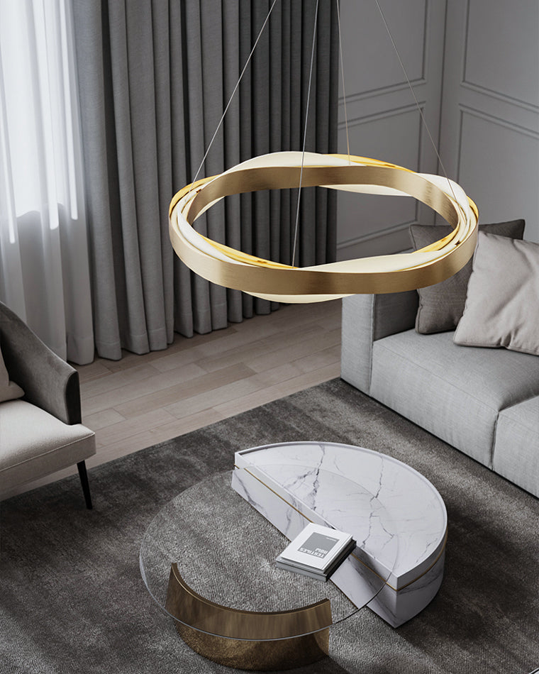Olverai Wave Circular LED Chandelier