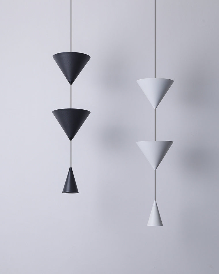 Olverai Unique Cone Pendant Light for Bedroom