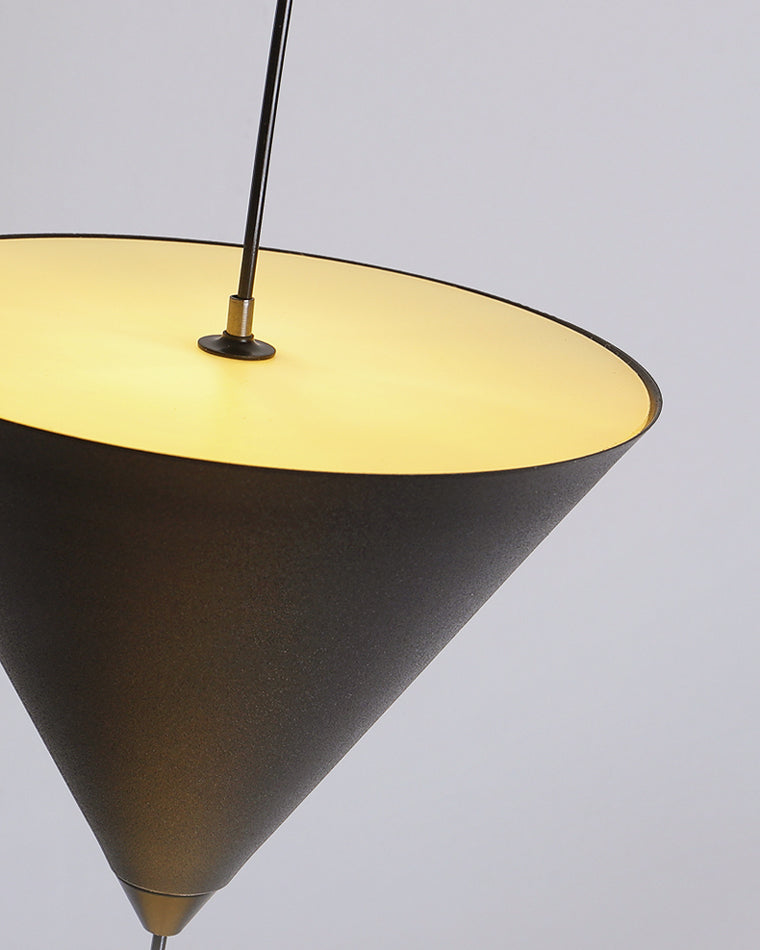 Olverai Unique Cone Pendant Light for Bedroom