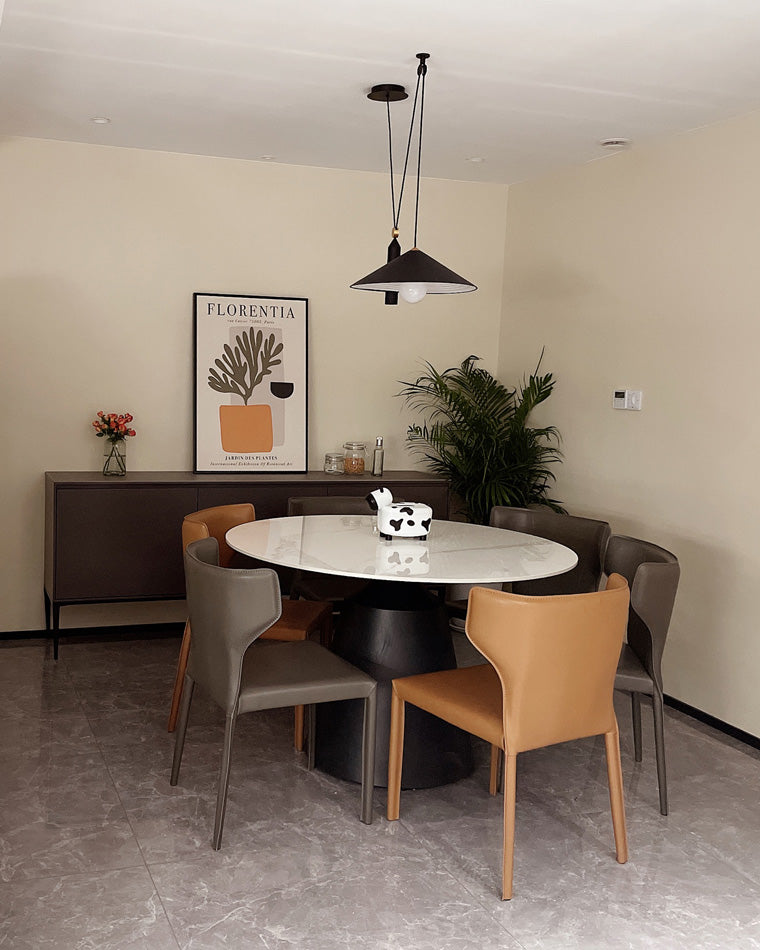 OlveraiCone Counterweight Pulley Swag Pendant Lamp