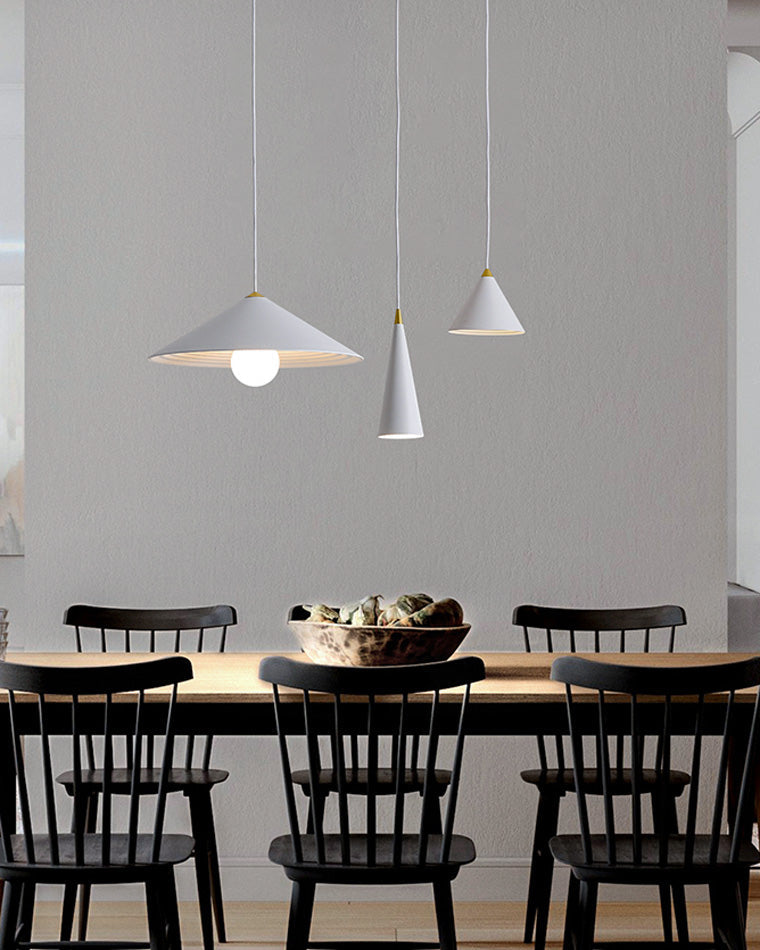 OlveraiCone Counterweight Pulley Swag Pendant Lamp