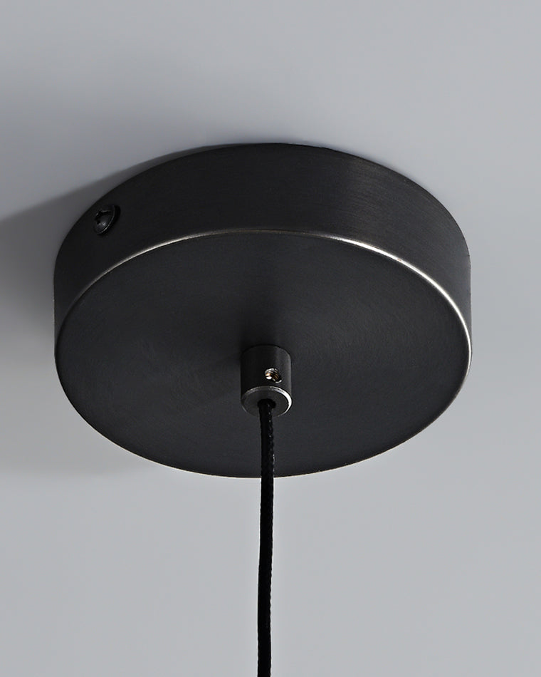 Olverai 3 Light Smoked Glass Pendant Light