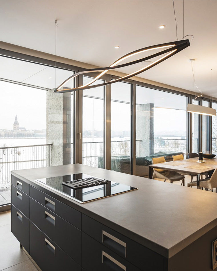 Olverai Helix Horizontal/Vertical Chandelier