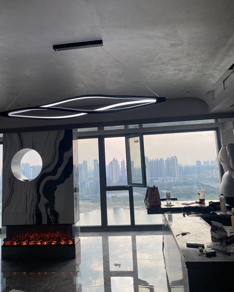 Olverai Helix Horizontal/Vertical Chandelier