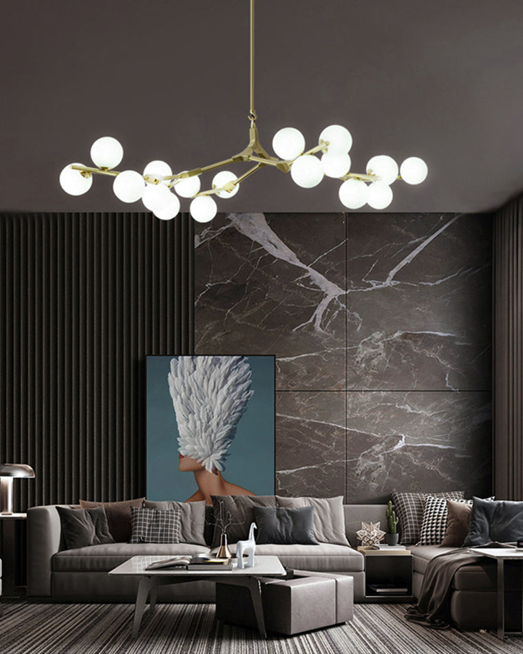 Olverai Branching Bubble Chandelier