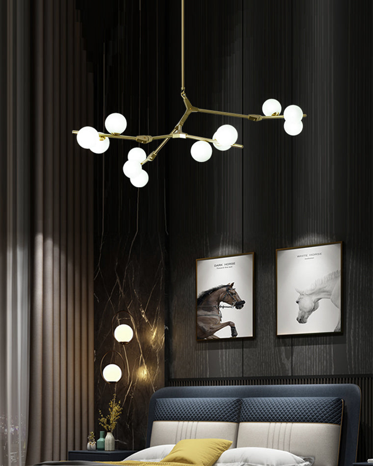 Olverai Branching Bubble Chandelier