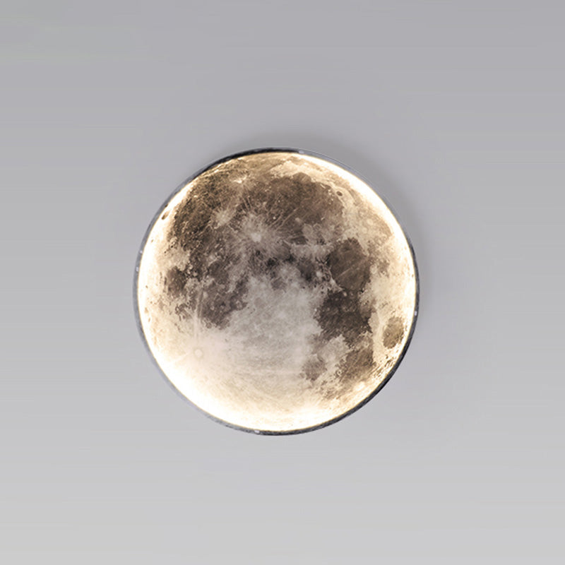 Olverai Moon/Earth Round Wall Sconce