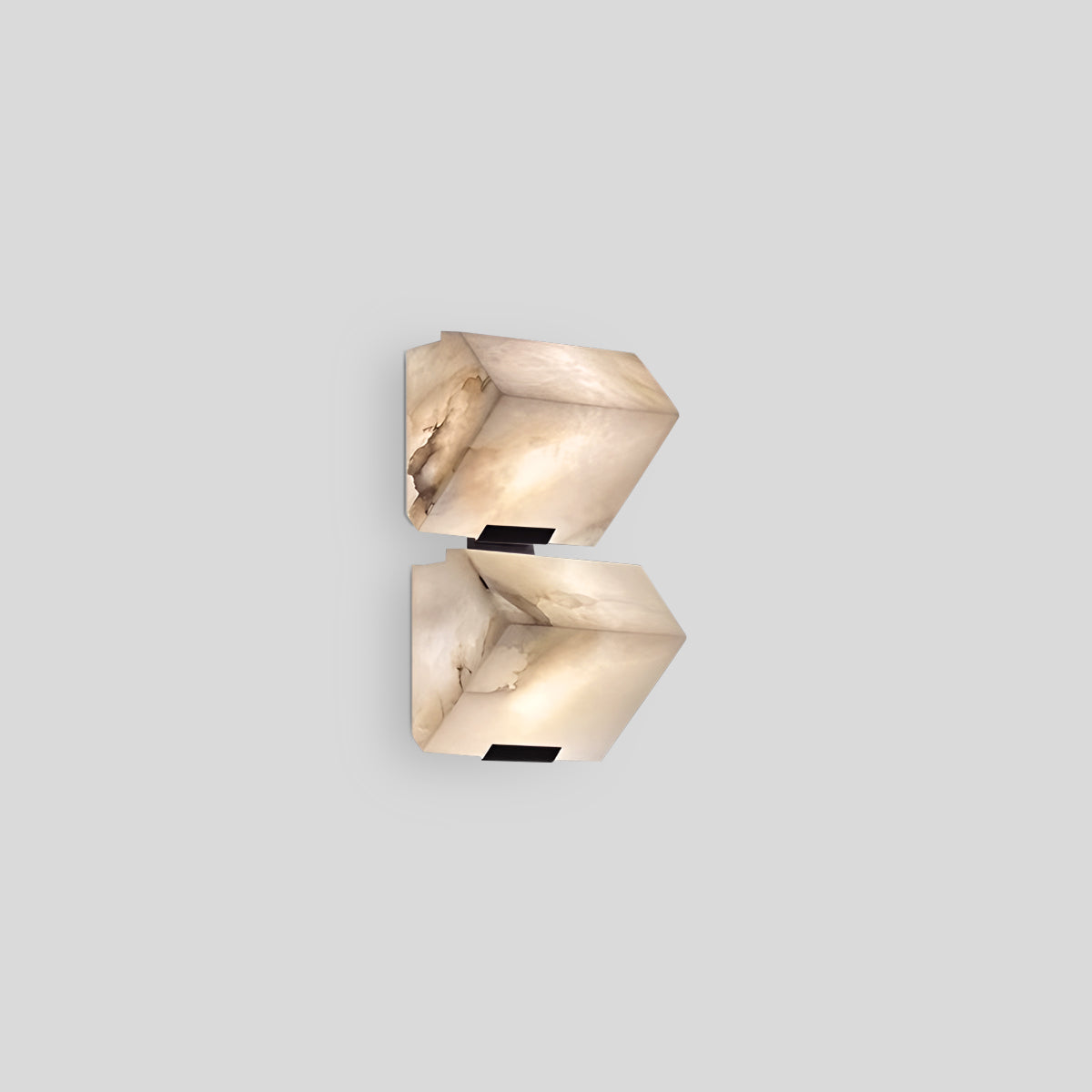 Creative luxury onyx wall lamp 2 Head