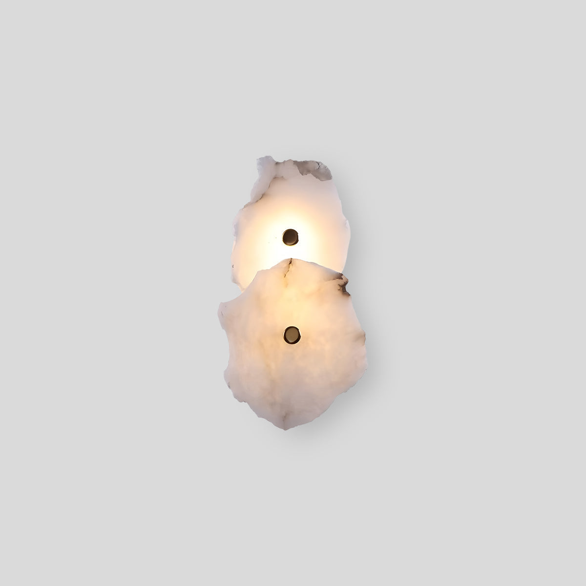 Modern Luxury Artistic Spanish Alabaster Wall Lamp 2 Heads