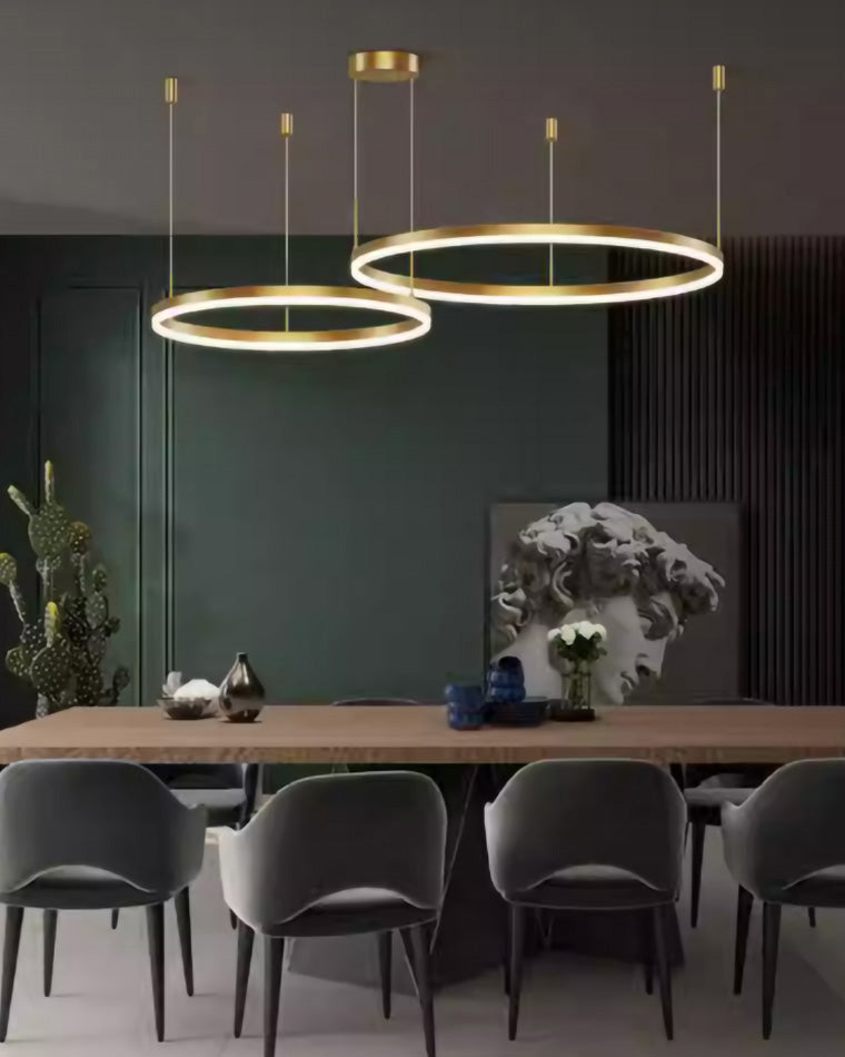 Olverai Multi LED Ring Chandelier
