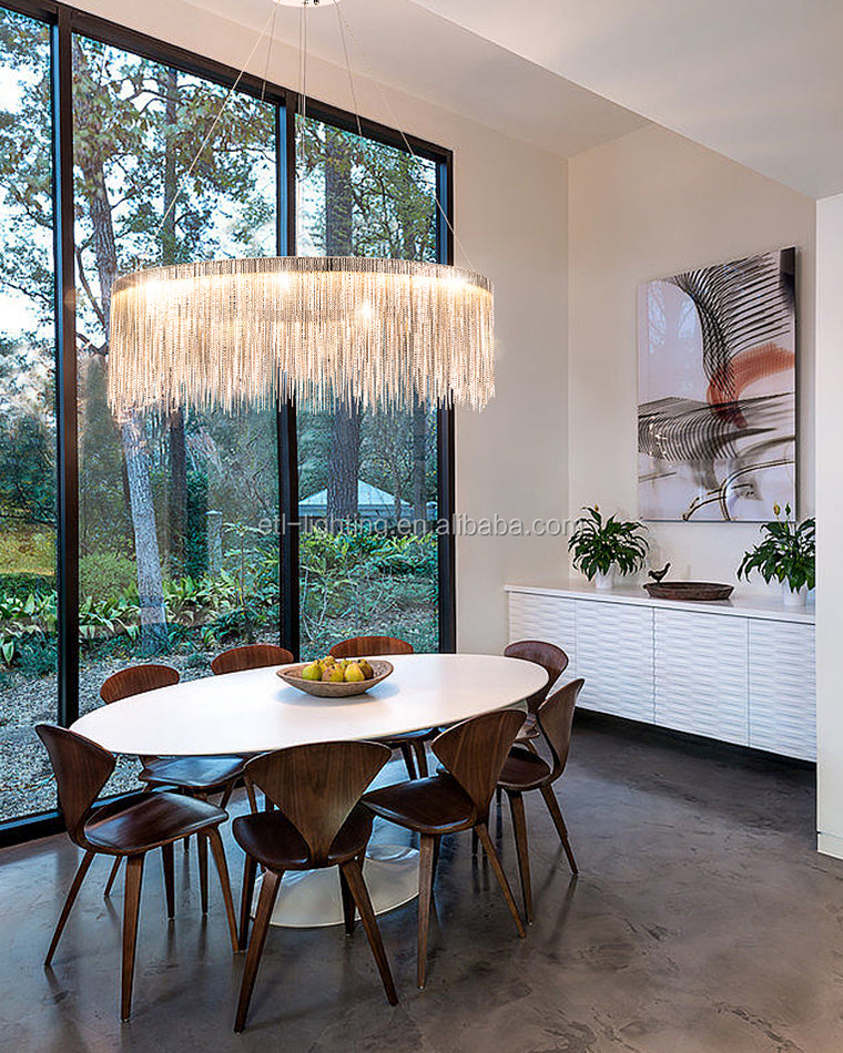 Olverai Fringe Round Chandelier