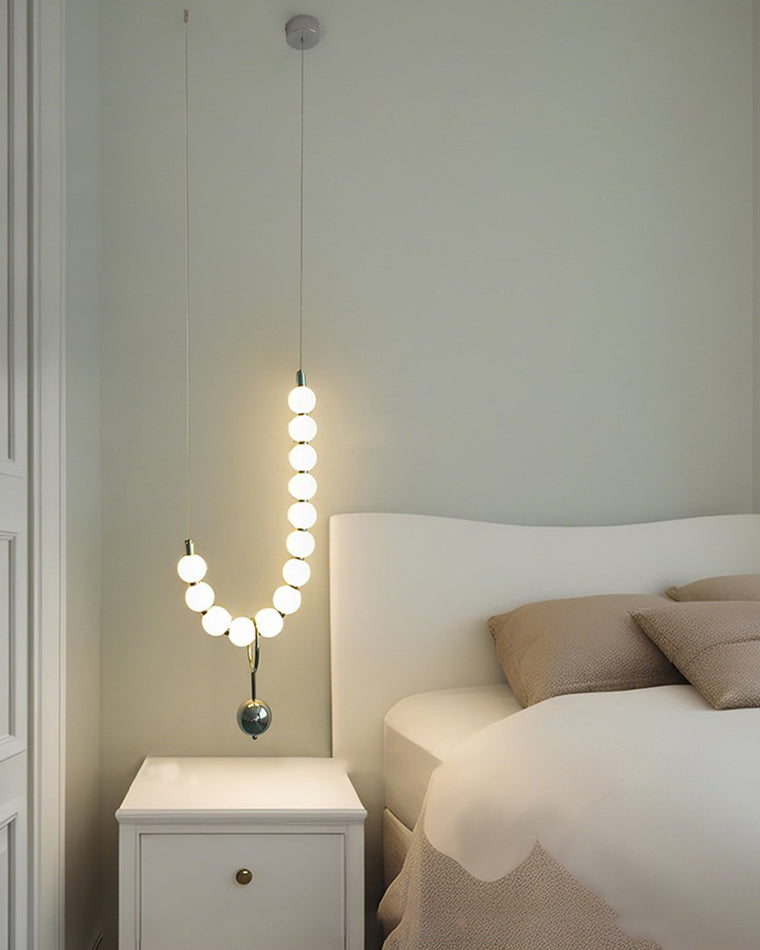 Olverai String Pearl Chandelier