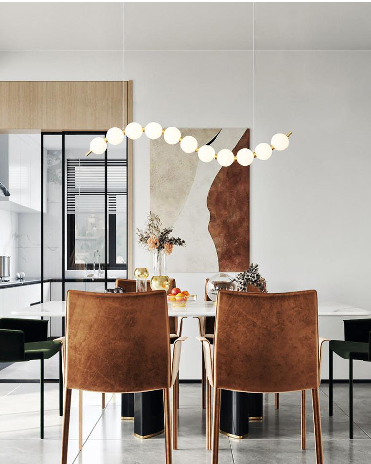 Olverai String Pearl Chandelier