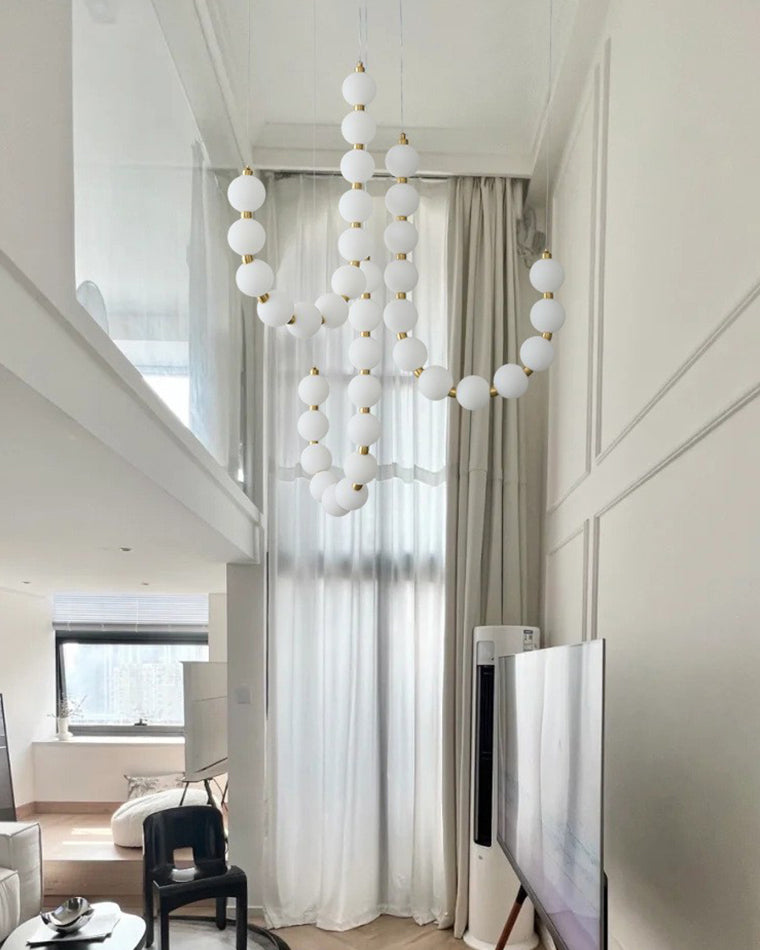 Olverai String Pearl Chandelier
