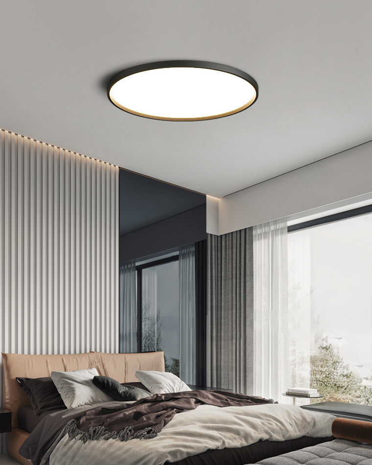 Olverai Flat Round Flush Mount Ceiling Light