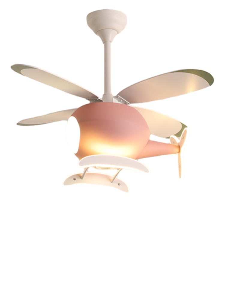 Olverai Airplane Children Ceiling Fan Lamp