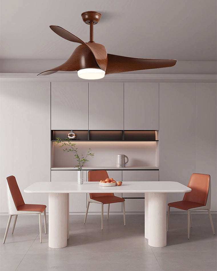 Olverai Propeller Ceiling Fan Lamp