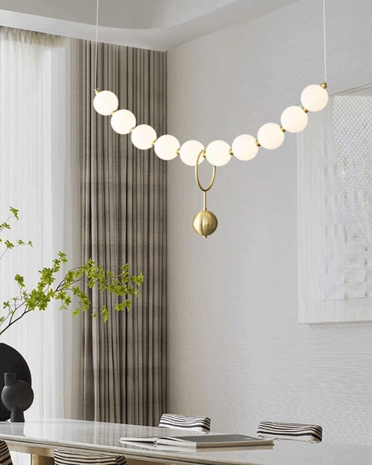 Olverai String Pearl Chandelier