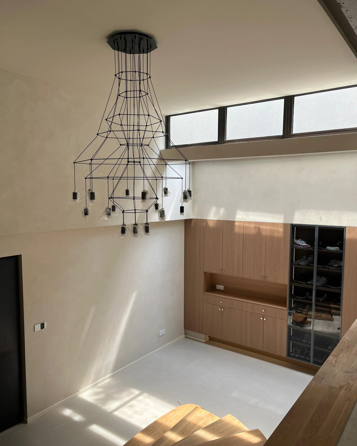 Olverai Wire Tiered Sculptural Chandelier
