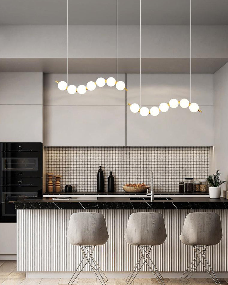 Olverai String Pearl Chandelier