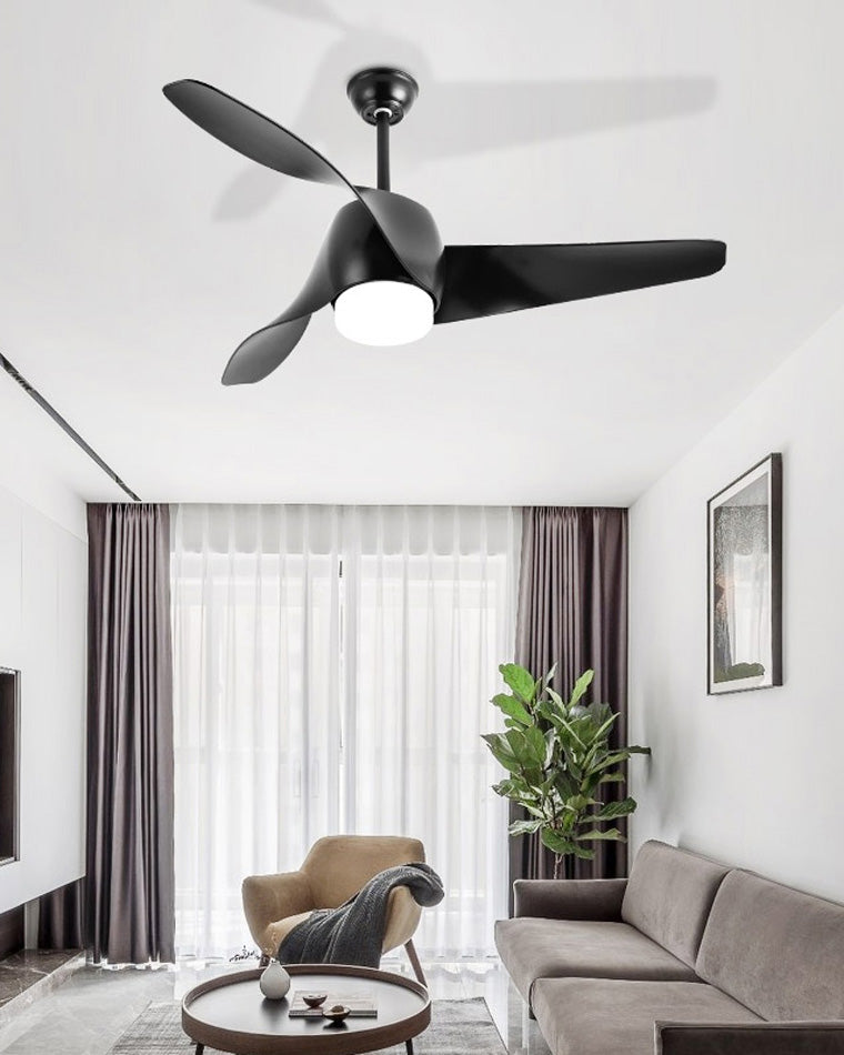 Olverai Propeller Ceiling Fan Lamp