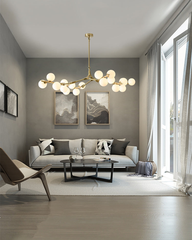 Olverai Branching Bubble Chandelier