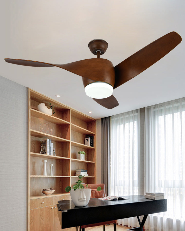 Olverai Propeller Ceiling Fan Lamp