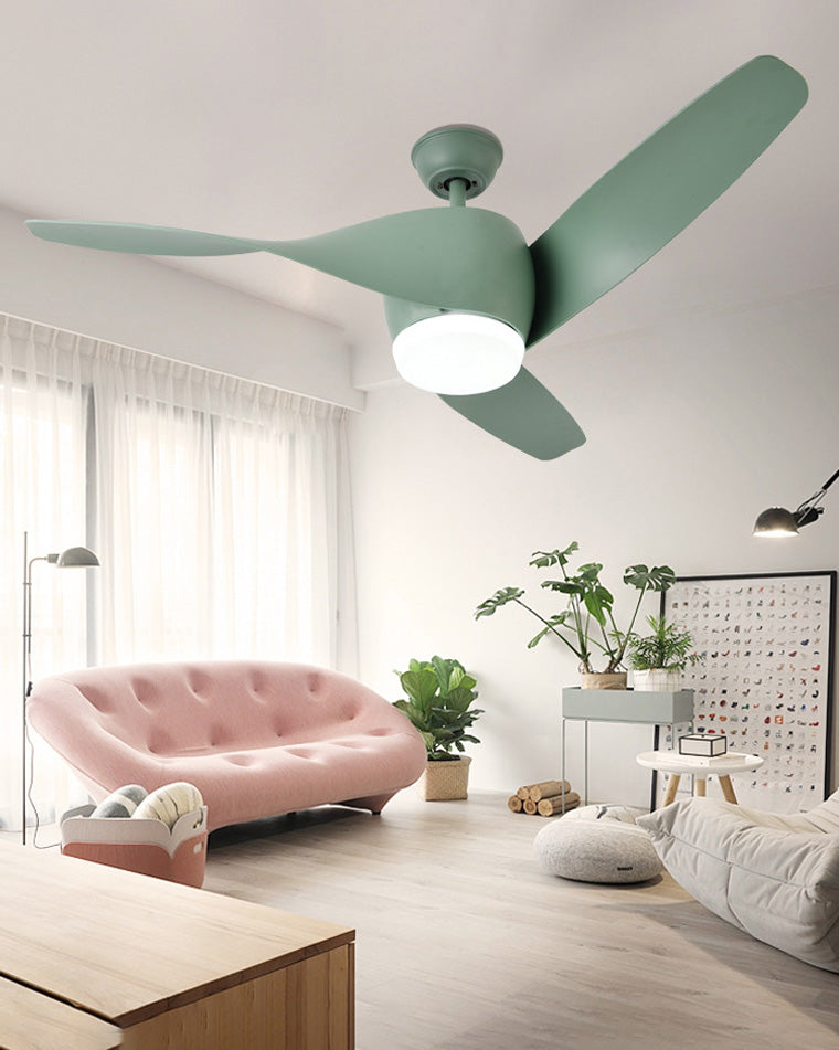 Olverai Propeller Ceiling Fan Lamp