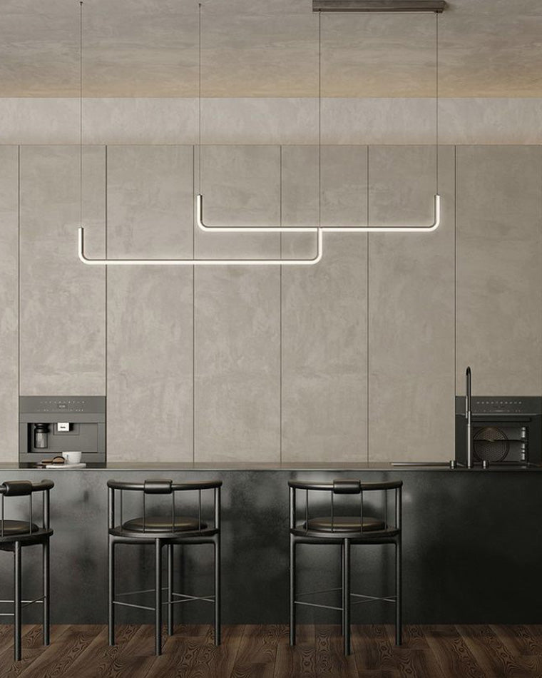 Olverai Tube Linear Pendant Light
