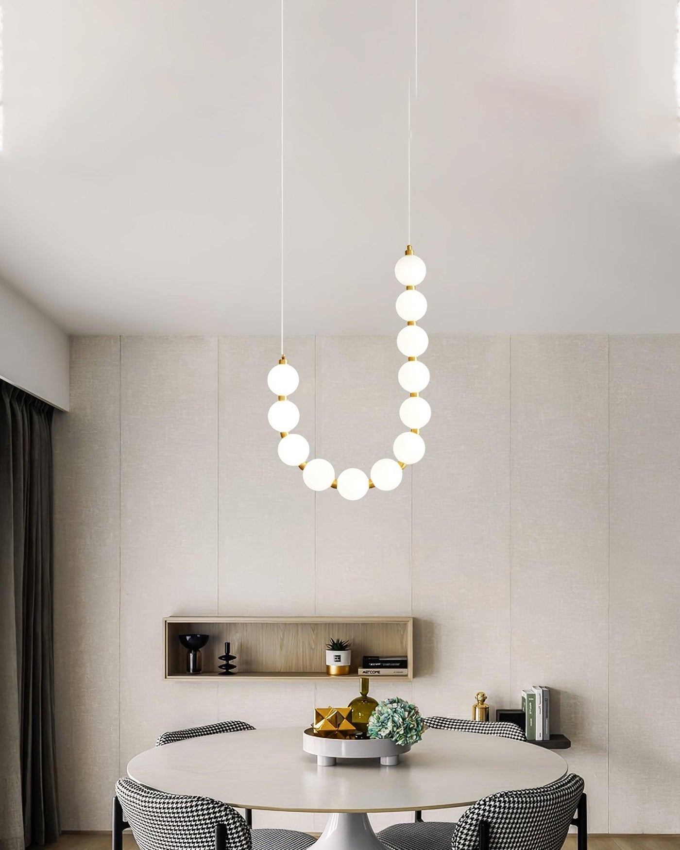 Olverai String Pearl Chandelier