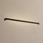 Arcato Minimalist Rectangular Vanity Light Black Metal/Acrylic for Bathroom/Bedroom