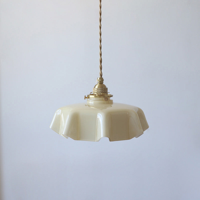 Olverai Retro Coloured/Pink Glass Pendant Light