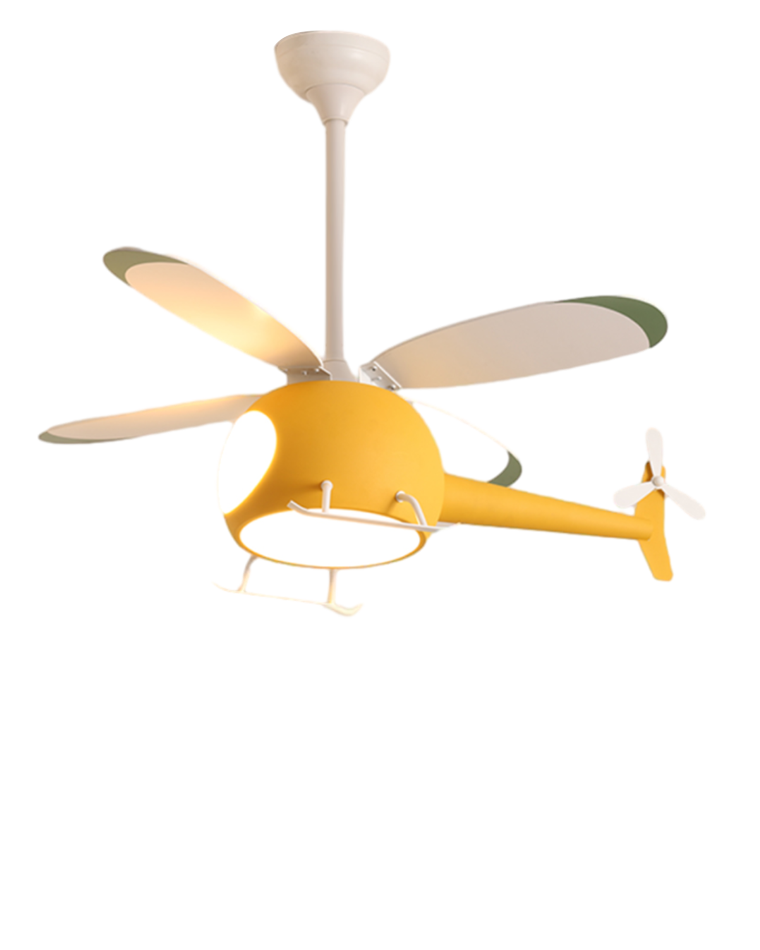 Olverai Airplane Children Ceiling Fan Lamp