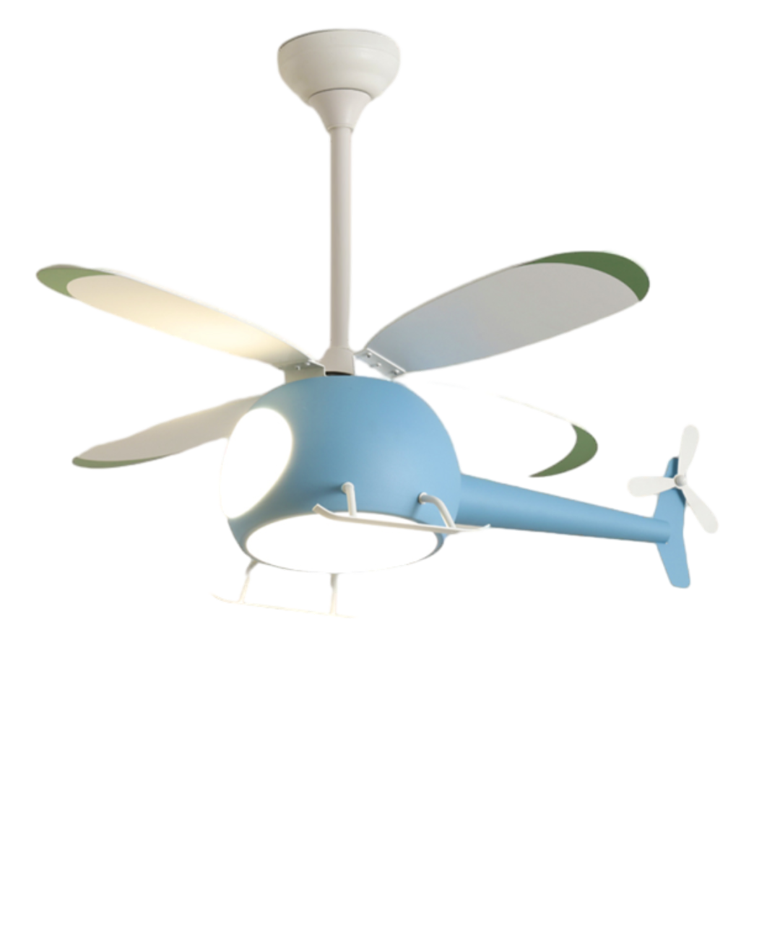 Olverai Airplane Children Ceiling Fan Lamp