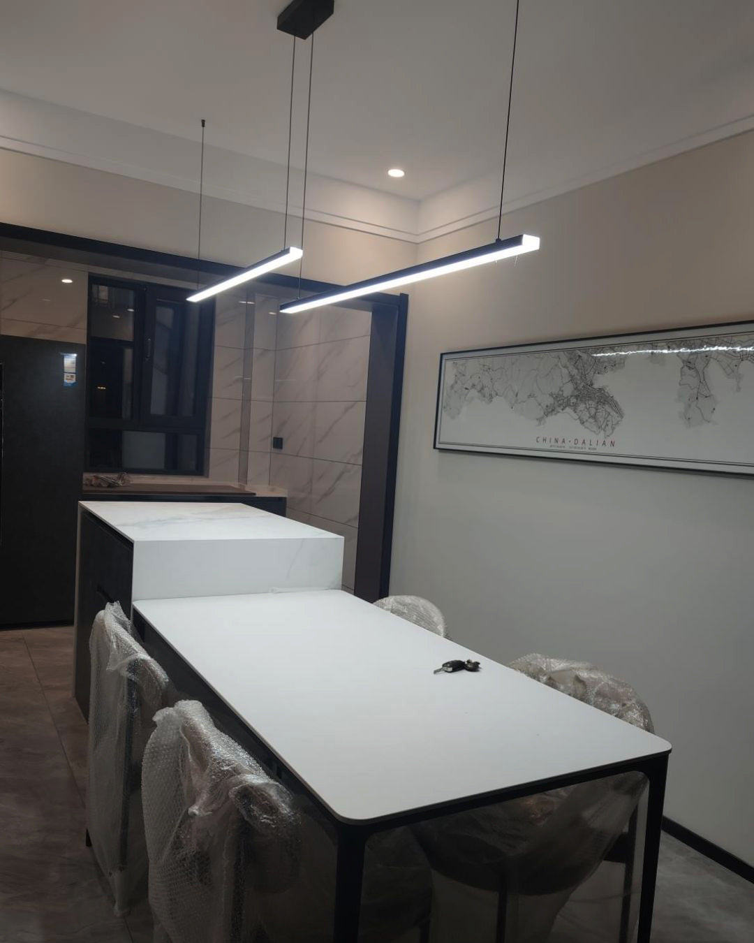 Olverai Extra Long Linear Pendant Light