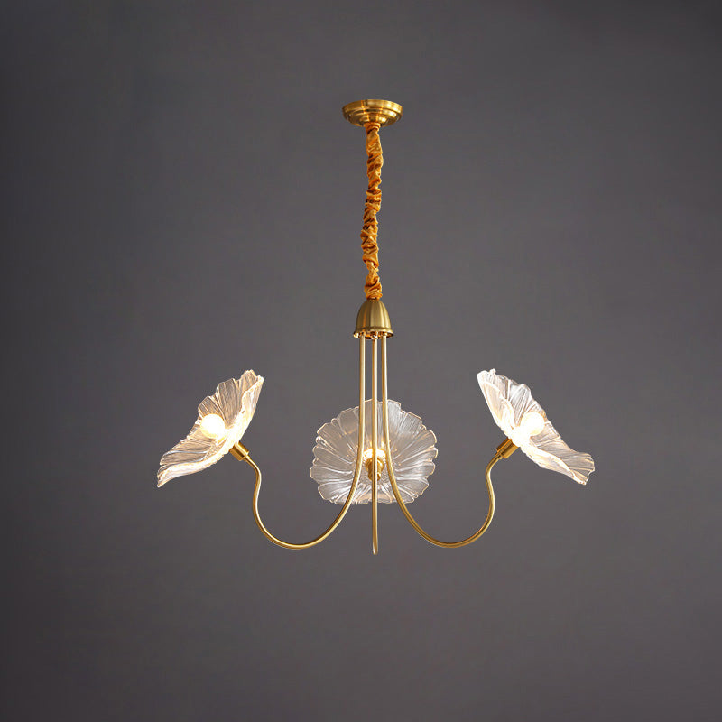 Olverai Lotus Flower Arm Chandelier