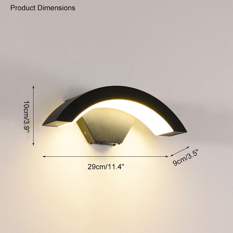 Olverai Outdoor Motion Detector Wall Light