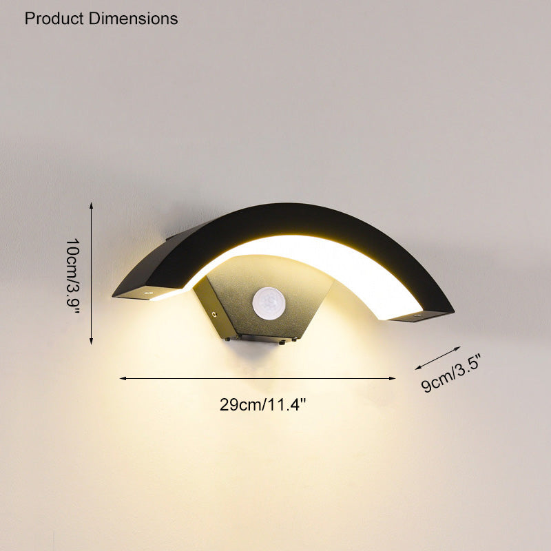Olverai Outdoor Motion Detector Wall Light