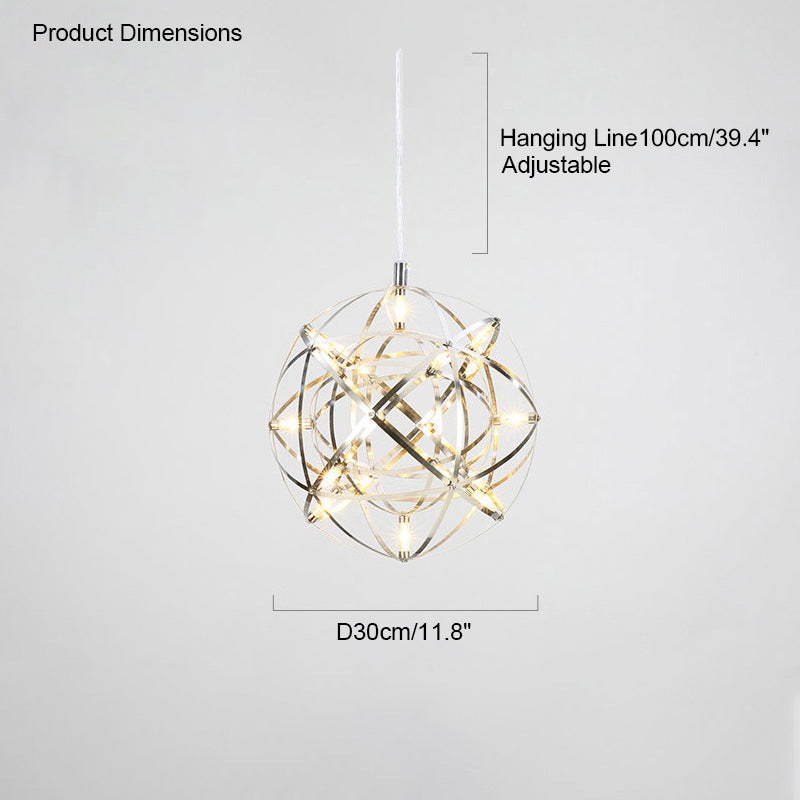 Olverai Starry Globe Chandelier