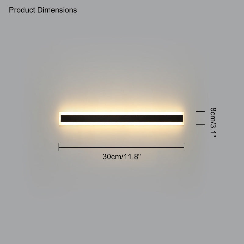 Olverai Outdoor Linear Wall Light