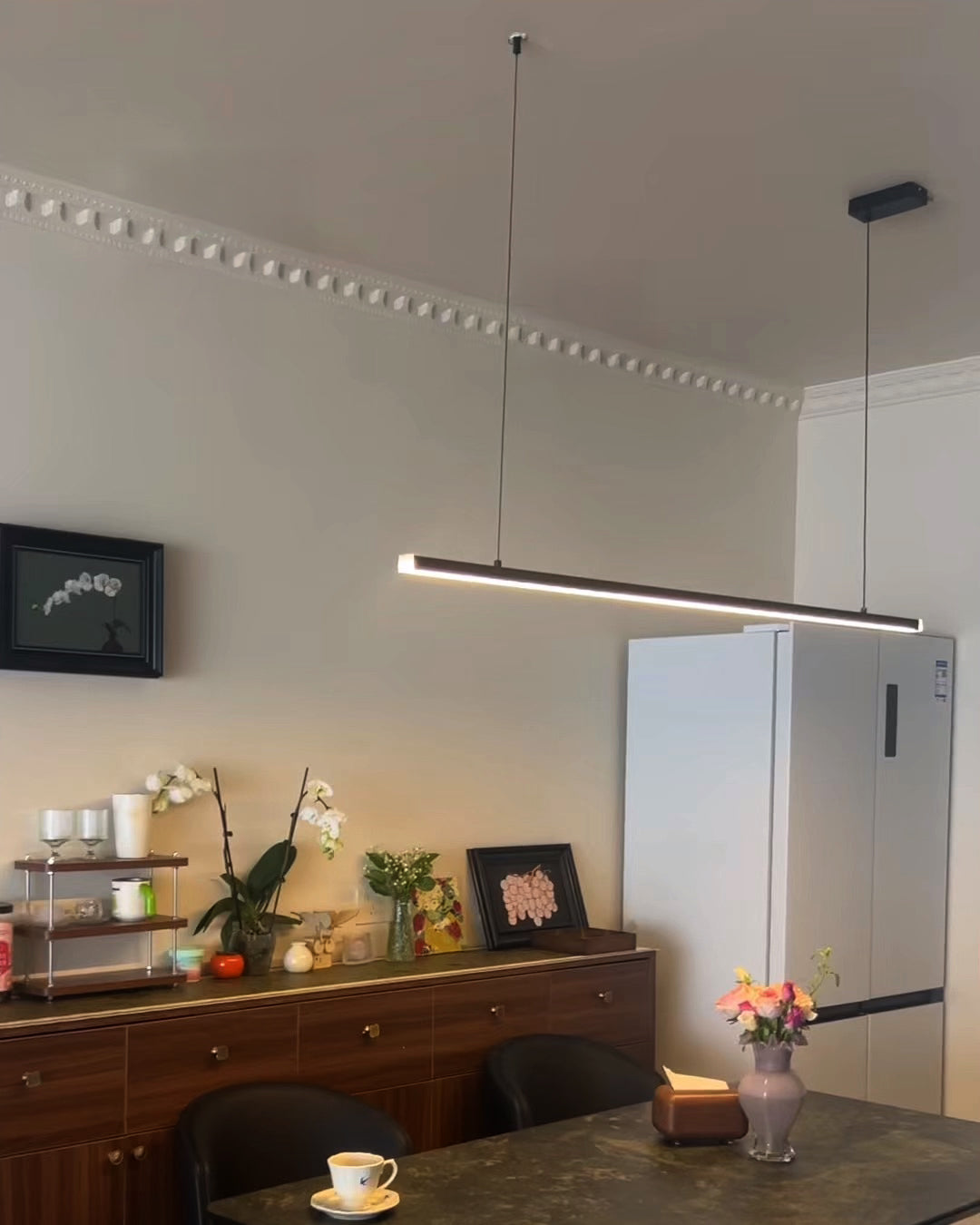 Olverai Extra Long Linear Pendant Light