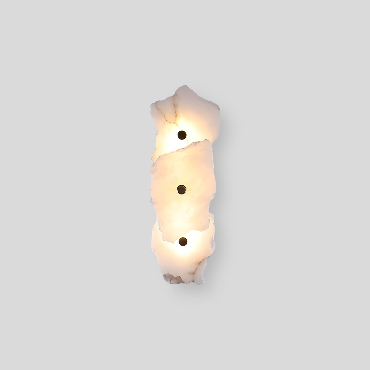 Modern Luxury Artistic Spanish Alabaster Wall Lamp 3 Heads