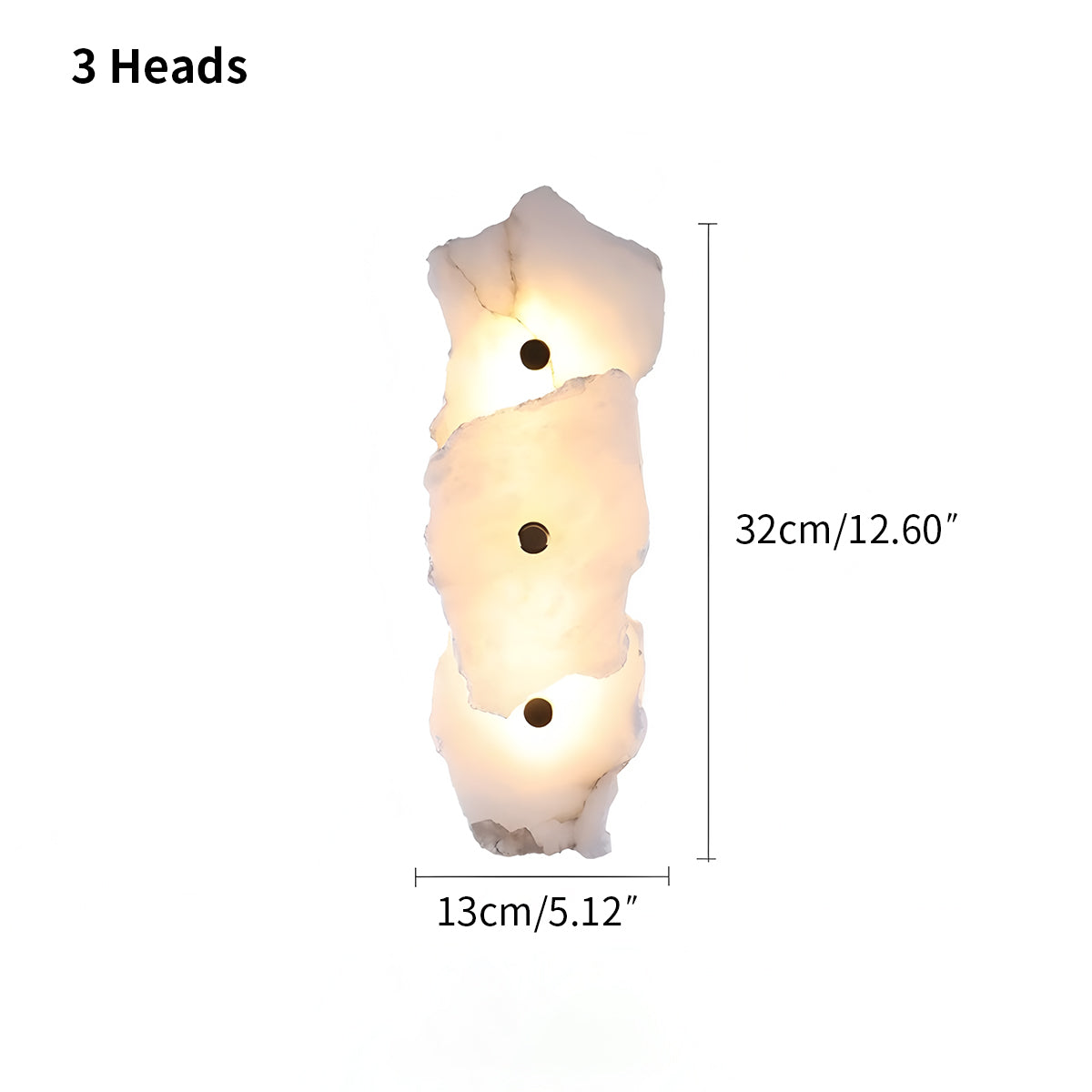 Modern Luxury Artistic Spanish Alabaster Wall Lamp